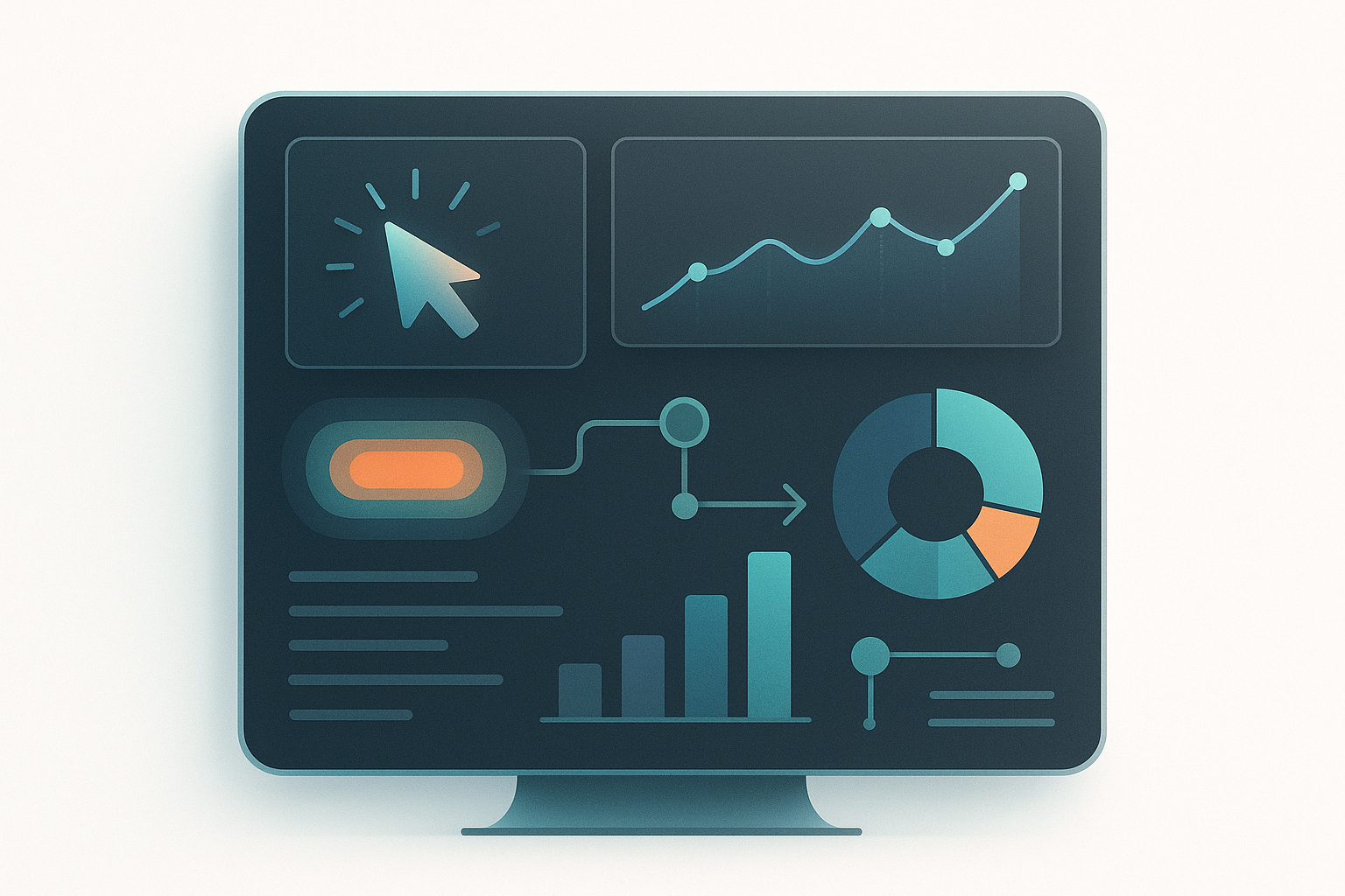 Click analytics Shrno gives teams a simple way to read link performance at a glance.